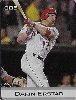 2003 Sports Vault MLB Stickers #5 Darin Erstad Front