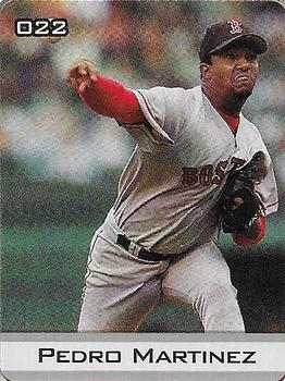 2003 Sports Vault MLB Stickers #22 Pedro Martinez Front