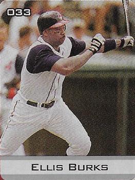 2003 Sports Vault MLB Stickers #33 Ellis Burks Front