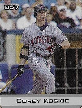 2003 Sports Vault MLB Stickers #57 Corey Koskie Front