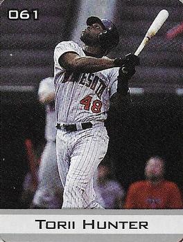 2003 Sports Vault MLB Stickers #61 Torii Hunter Front