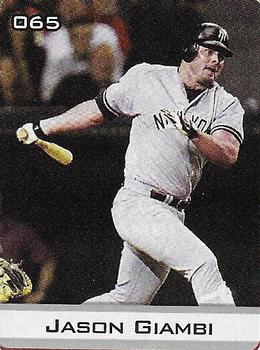 2003 Sports Vault MLB Stickers #65 Jason Giambi Front
