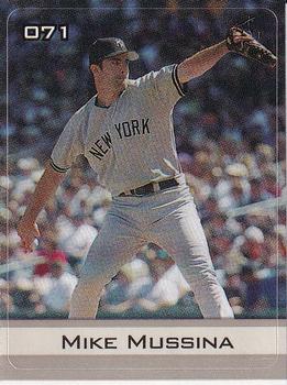 2003 Sports Vault MLB Stickers #71 Mike Mussina Front