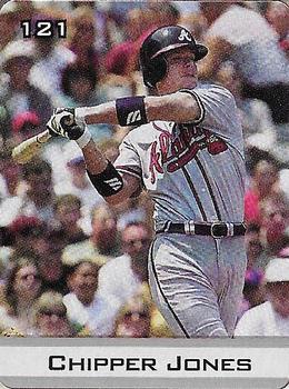 2003 Sports Vault MLB Stickers #121 Chipper Jones Front