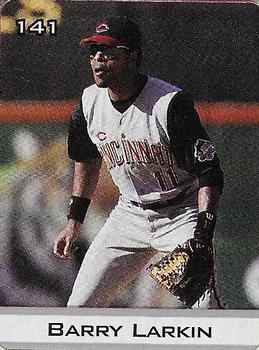 2003 Sports Vault MLB Stickers #141 Barry Larkin Front