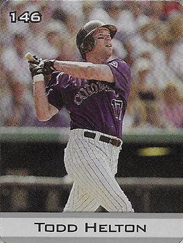 2003 Sports Vault MLB Stickers #146 Todd Helton Front