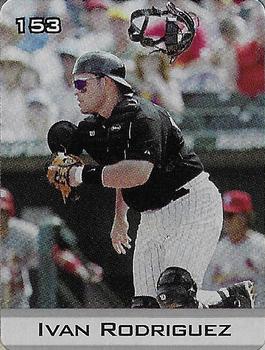 2003 Sports Vault MLB Stickers #153 Ivan Rodriguez Front