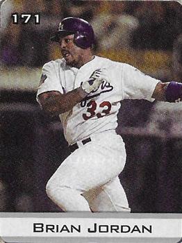 2003 Sports Vault MLB Stickers #171 Brian Jordan Front