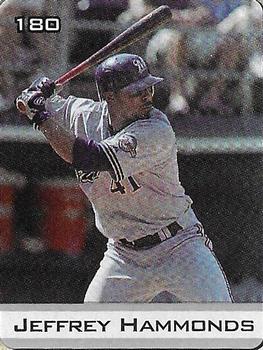 2003 Sports Vault MLB Stickers #180 Jeffrey Hammonds Front