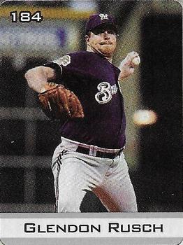 2003 Sports Vault MLB Stickers #184 Glendon Rusch Front
