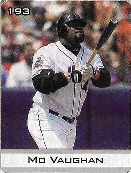 2003 Sports Vault MLB Stickers #193 Mo Vaughn Front