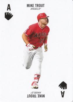 2020 Topps Kenny Mayne 52 Card Baseball Game Series 2 #A glove Mike Trout Front