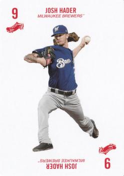 2020 Topps Kenny Mayne 52 Card Baseball Game Series 2 #9 cleat Josh Hader Front