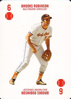 2020 Topps Kenny Mayne 52 Card Baseball Game Series 2 - Booster Pack #6 ball Brooks Robinson Front