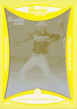 2008 Bowman - Prospects Printing Plates Yellow #BP27 Jonathan Venters Front