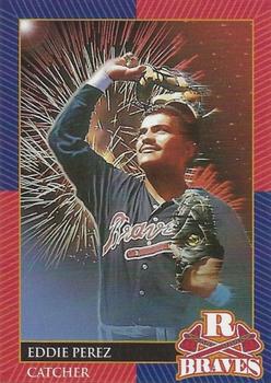 1995 Pepsi Richmond Braves #15 Eddie Perez Front