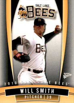 2010 MultiAd Salt Lake Bees #13 Will Smith Front
