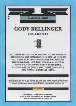 2020 Donruss Optic #3 Cody Bellinger Back