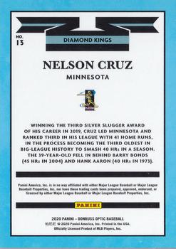 2020 Donruss Optic #13 Nelson Cruz Back