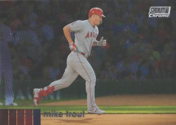 2020 Stadium Club Chrome #1 Mike Trout Front