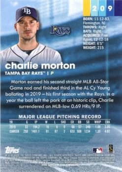 2020 Stadium Club Chrome #209 Charlie Morton Back