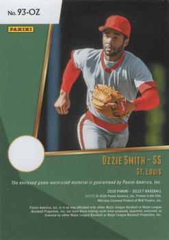 2020 Panini Select - 1993 Retro Select Materials #93-OZ Ozzie Smith Back