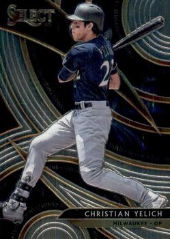 2020 Panini Select - Sensations #S-7 Christian Yelich Front