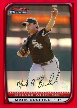 2008 Bowman Chrome - Red Refractors #78 Mark Buehrle Front