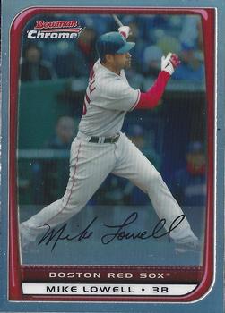 2008 Bowman Chrome - Refractors #117 Mike Lowell Front