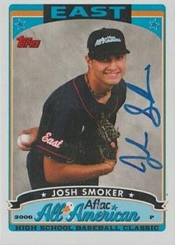 2008 Bowman Draft Picks & Prospects - AFLAC All-American Classic Autographs #AFLAC-JS Josh Smoker Front