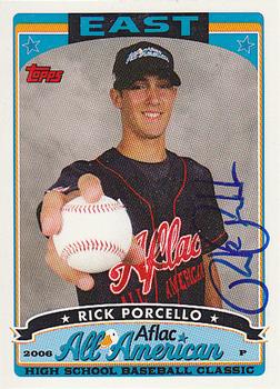 2008 Bowman Draft Picks & Prospects - AFLAC All-American Classic Autographs #AFLAC-RP Rick Porcello Front