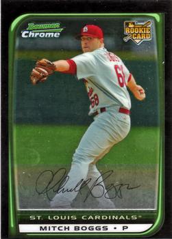 2008 Bowman Draft Picks & Prospects - Chrome #BDP10 Mitch Boggs Front