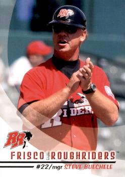 2010 Grandstand Frisco RoughRiders #NNO Steve Buechele Front