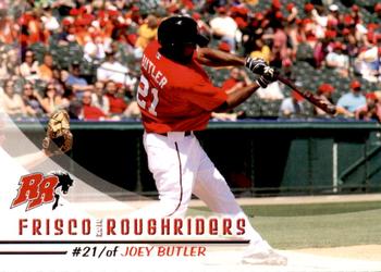 2010 Grandstand Frisco RoughRiders #NNO Joey Butler Front
