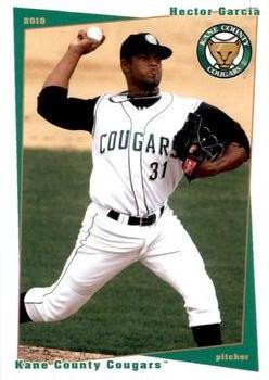 2010 Grandstand Kane County Cougars #NNO Hector Garcia Front