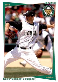 2010 Grandstand Kane County Cougars #NNO Ian Krol Front