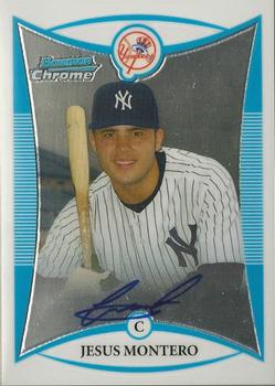 2008 Bowman Draft Picks & Prospects - Chrome Prospects #BDPP127 Jesus Montero Front