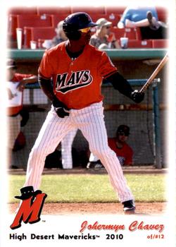 2010 Grandstand High Desert Mavericks #NNO Johermyn Chavez Front