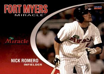 2010 Choice Fort Myers Miracle #05 Nick Romero Front