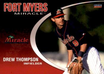 2010 Choice Fort Myers Miracle #09 Drew Thompson Front