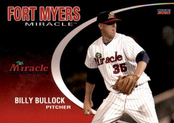 2010 Choice Fort Myers Miracle #10 Billy Bullock Front