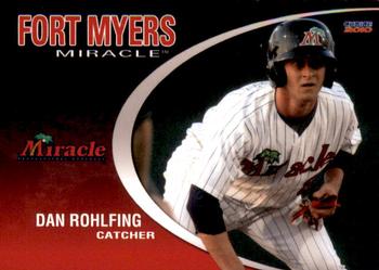 2010 Choice Fort Myers Miracle #24 Dan Rohlfing Front