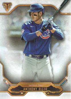 2020 Topps Triple Threads #19 Anthony Rizzo Front