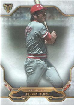 2020 Topps Triple Threads #27 Johnny Bench Front