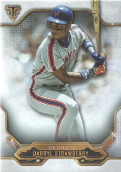 2020 Topps Triple Threads #55 Darryl Strawberry Front