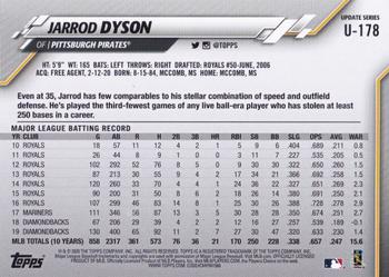 2020 Topps Update #U-178 Jarrod Dyson Back