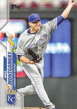 2020 Topps Update #U-233 Mike Montgomery Front