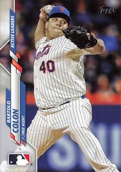 2020 Topps Update #U-236 Bartolo Colon Front