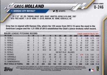 2020 Topps Update #U-246 Greg Holland Back