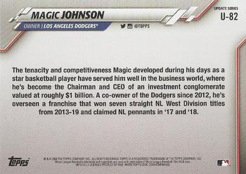 2020 Topps Update #U-82 Magic Johnson Back